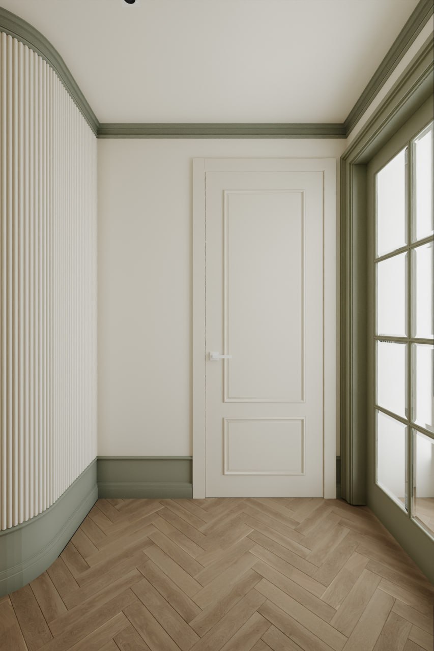 Apartment interior design 90 m² on maloy Filevskoy — Hallway
