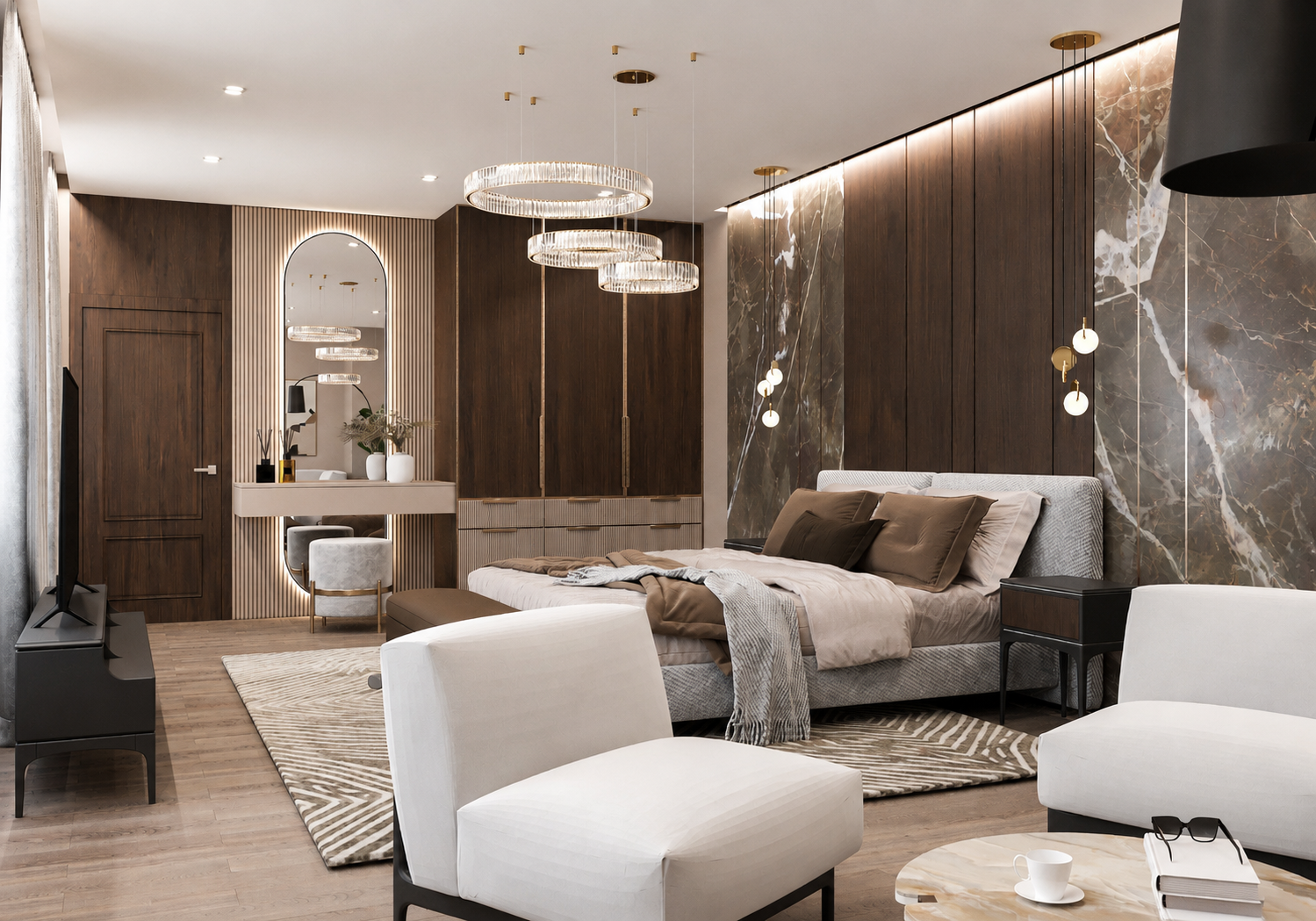 Room "Lux" in the hotel and restaurant complex of LLC "Ural Cliff"