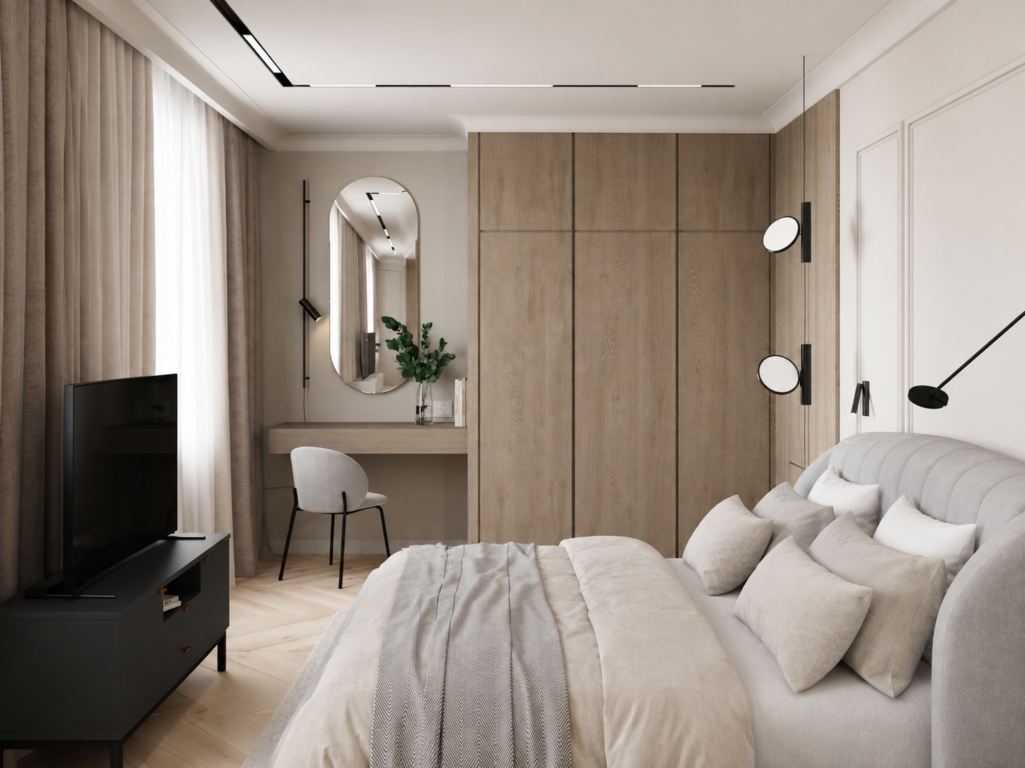 Room "Comfort" in the hotel and restaurant complex of LLC "Ural Cliff" — Bedroom