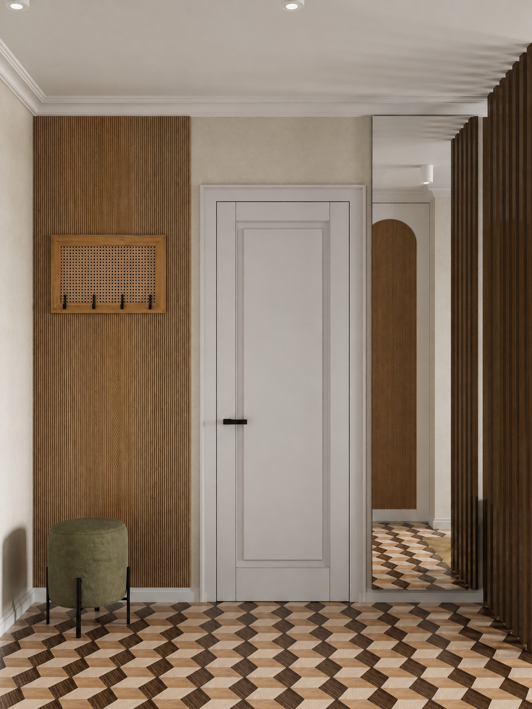 Apartment design project 41 m² — Hallway