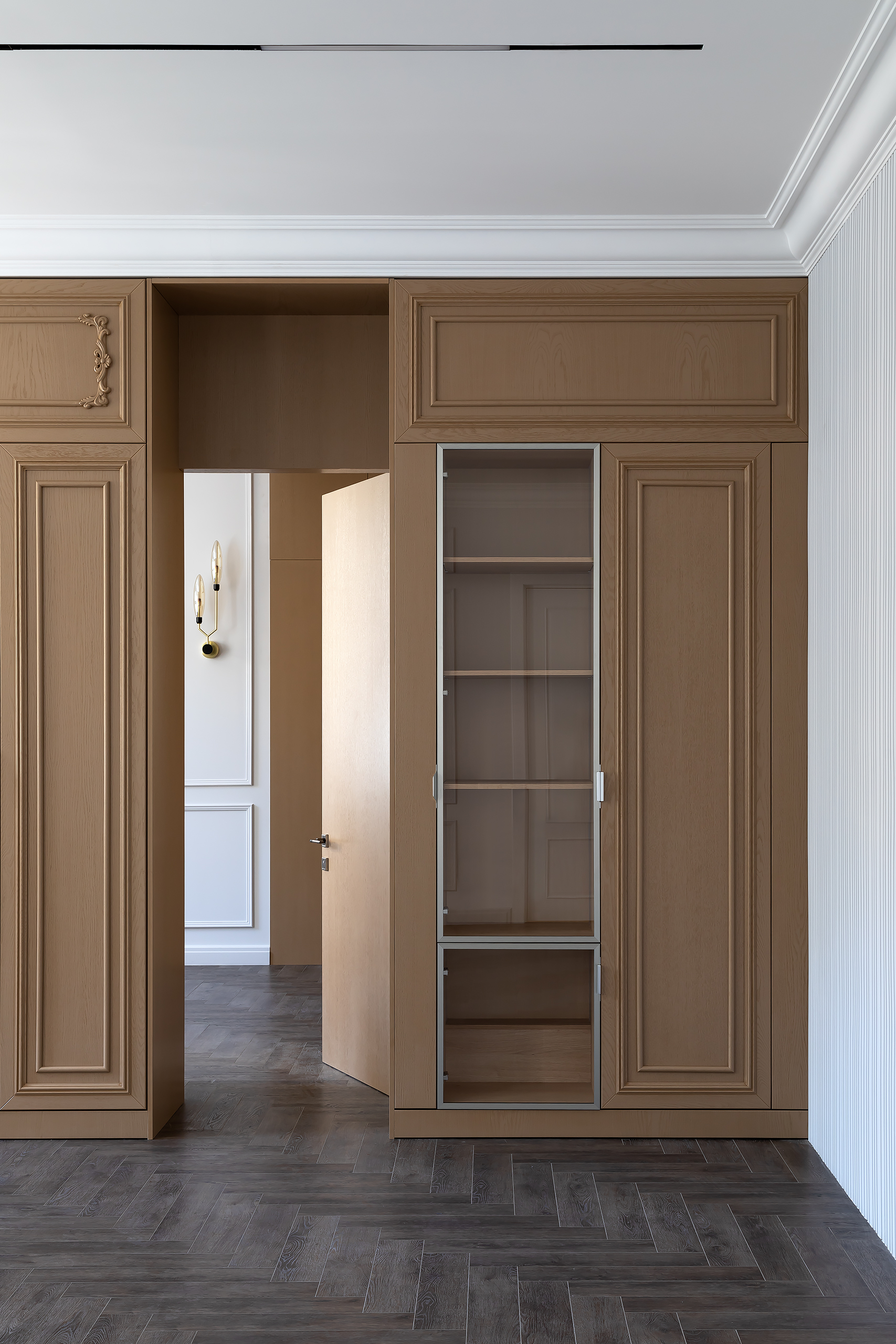 Office interior design in istoricheskom zdanie 200 m² — Director's office