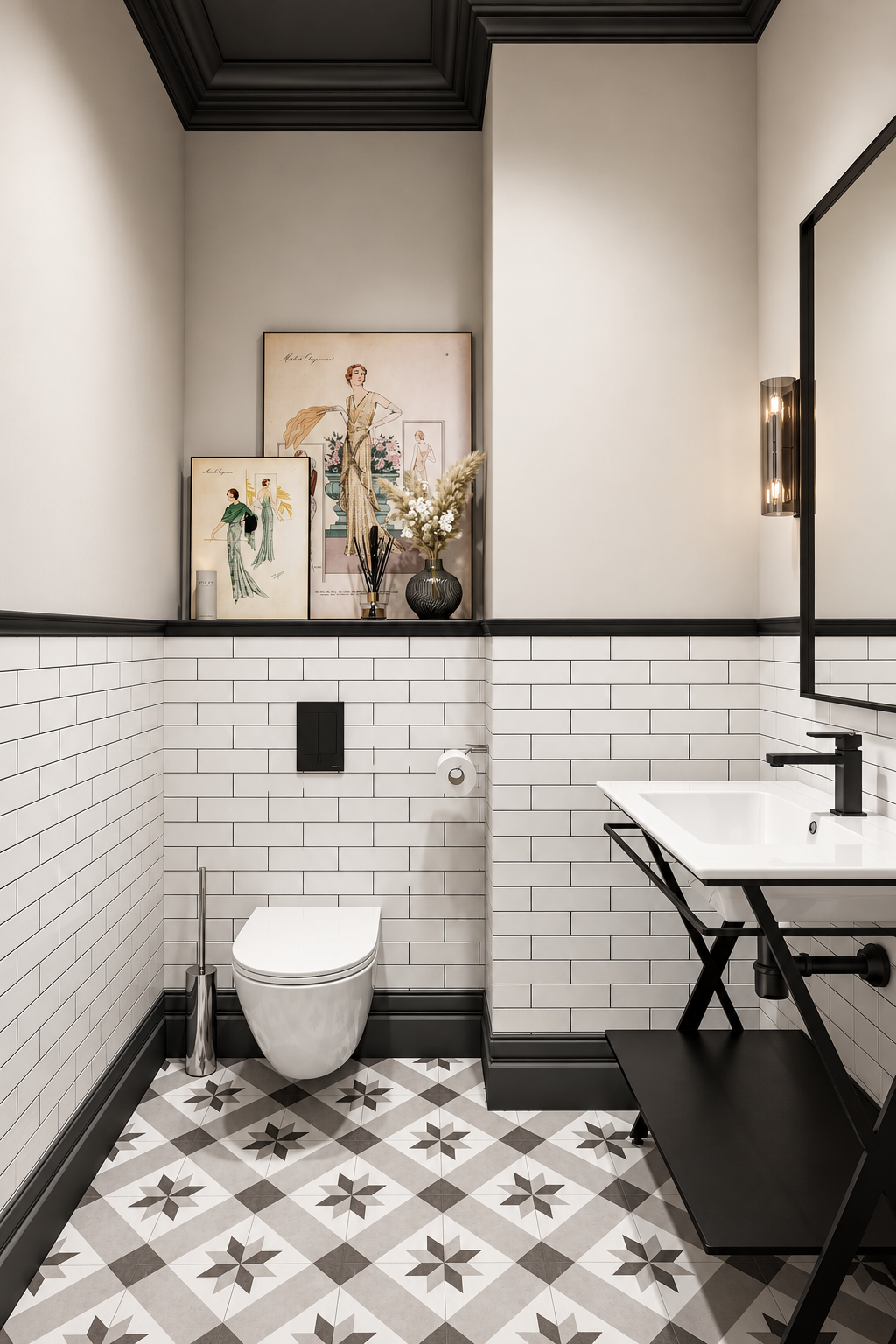 Design MOP torgovo-ofisnogo prostranstva in osobnyake.73 m² — Bathroom